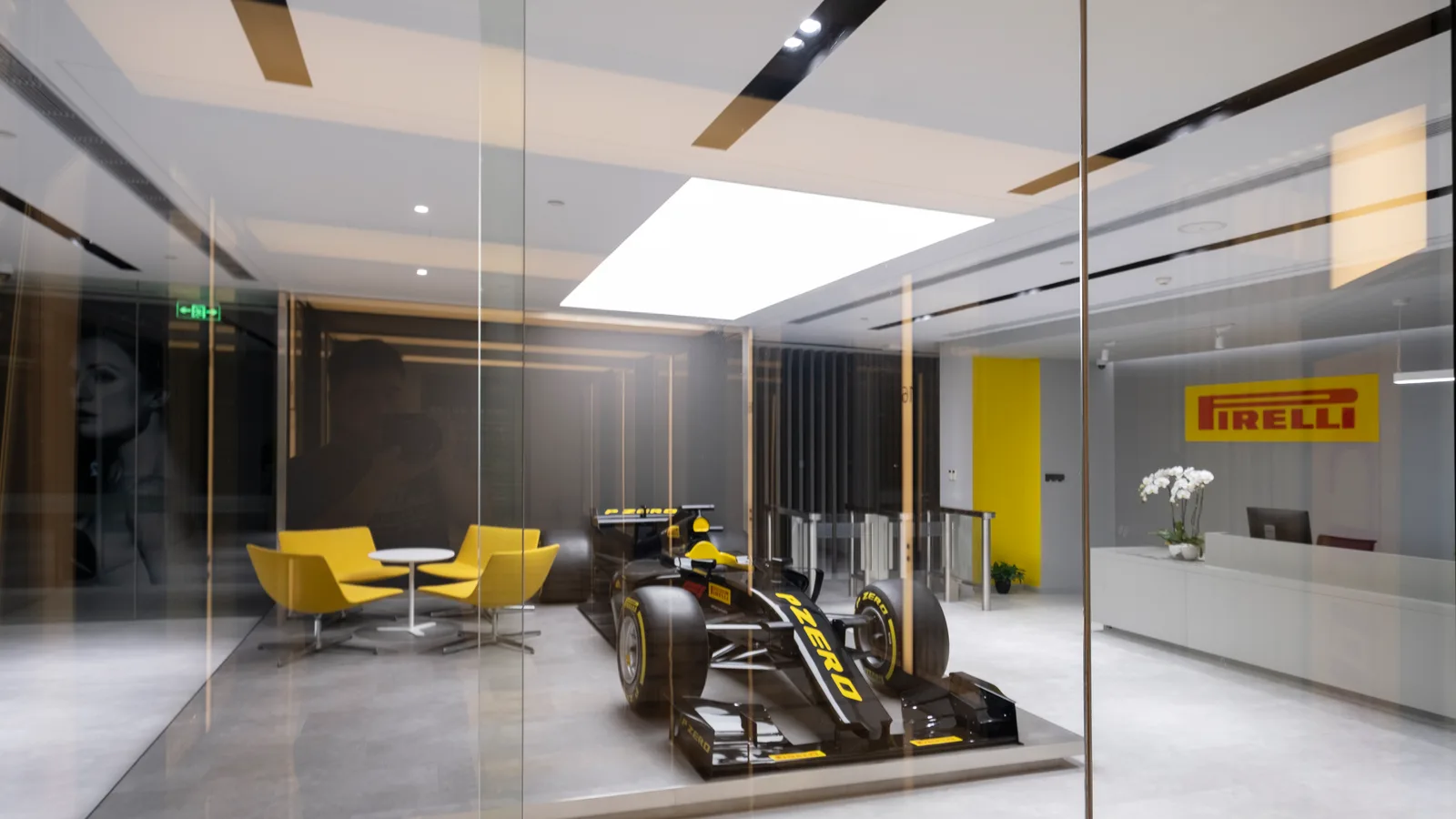 Pirelli · Shanghai Headquarters — interior context
