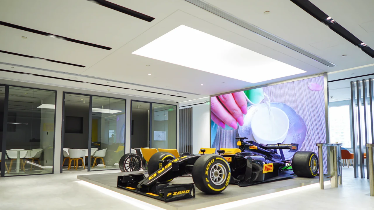 Pirelli · Shanghai Headquarters — project view