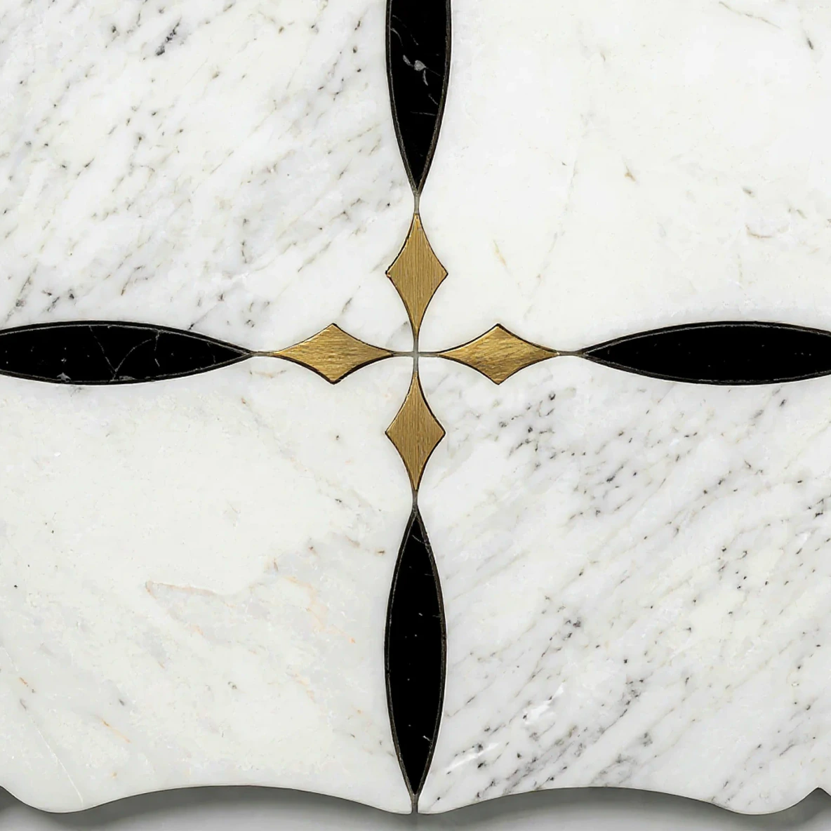 Empress waterjet marble mosaic selection